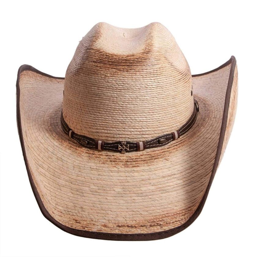 Lucas | Mens Mexican Palm Cowboy Hat - Image 4