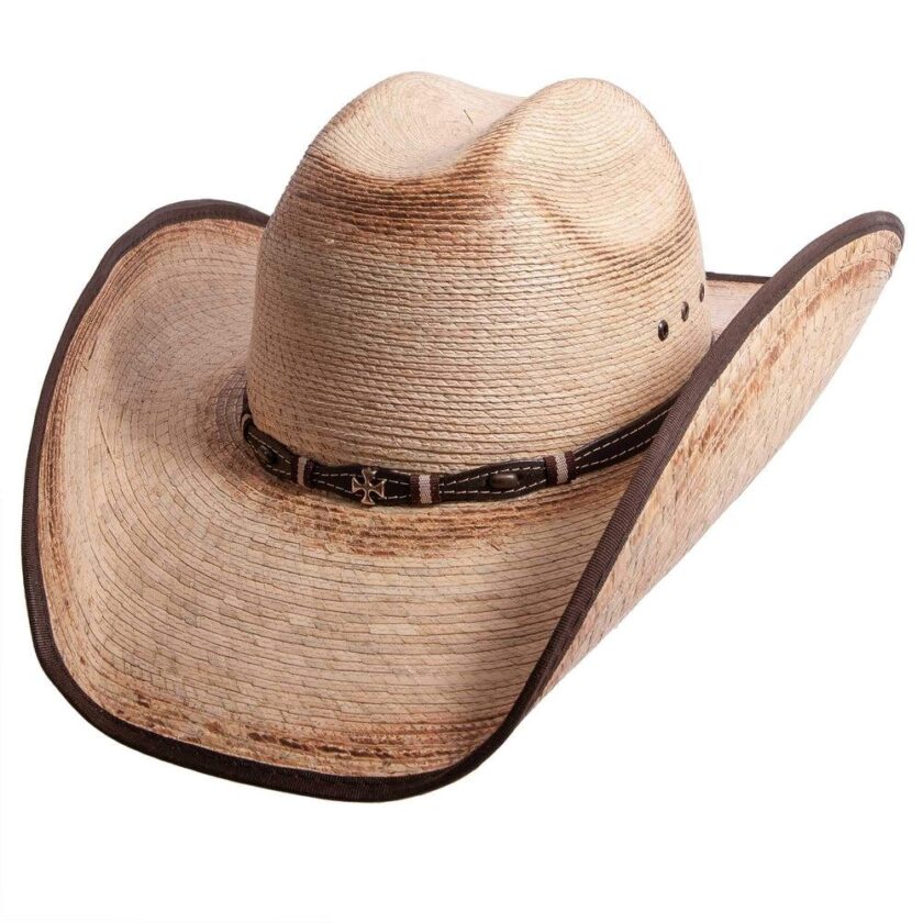 Lucas | Womens Mexican Palm Cowgirl Hat - Image 2