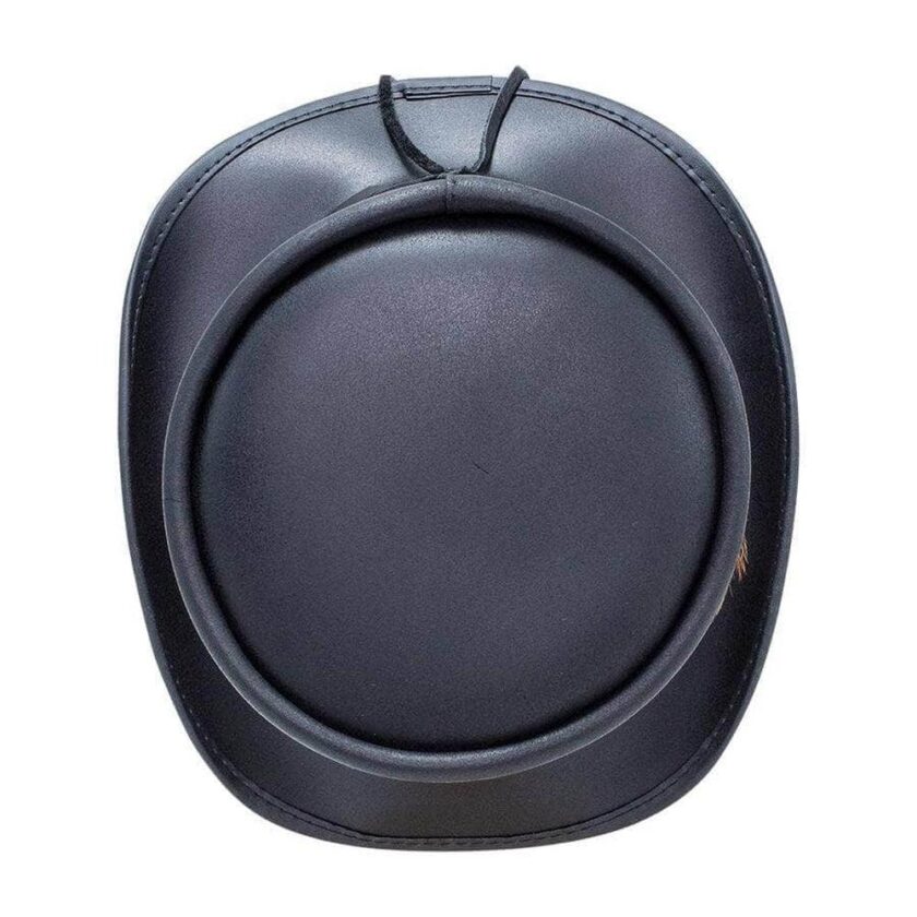 Marlow LT | Mens Leather Top Hat with LT Hat Band - Image 6