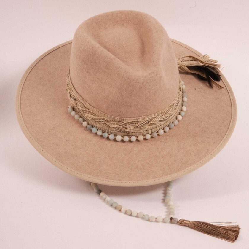 Moonshine | Womens Felt Fedora Hat - Image 6