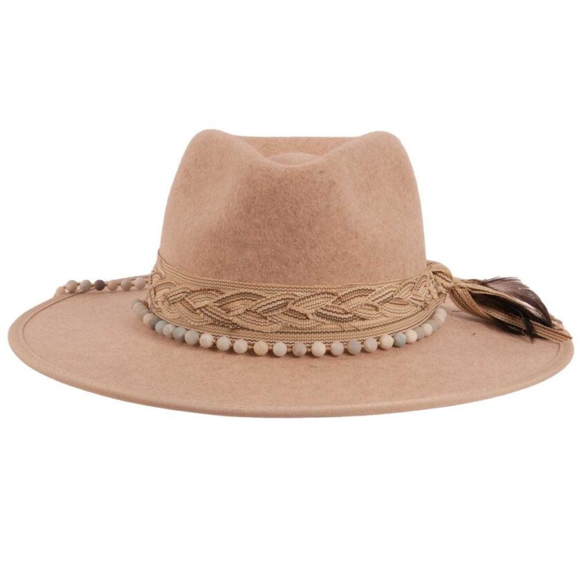 Moonshine | Womens Felt Fedora Hat - Image 3