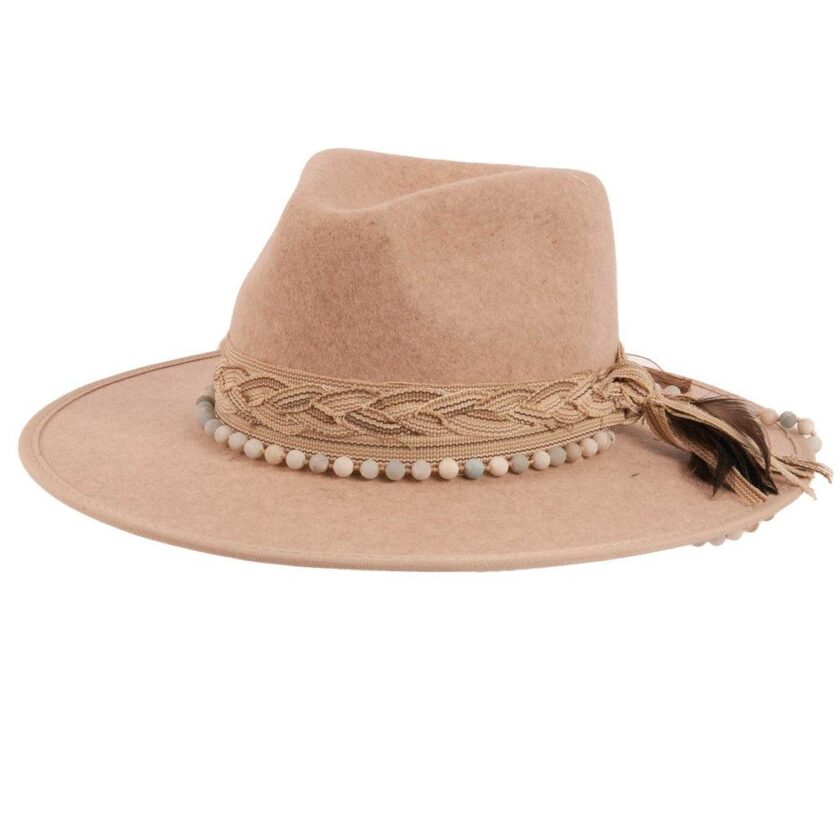 Moonshine | Womens Felt Fedora Hat - Image 2