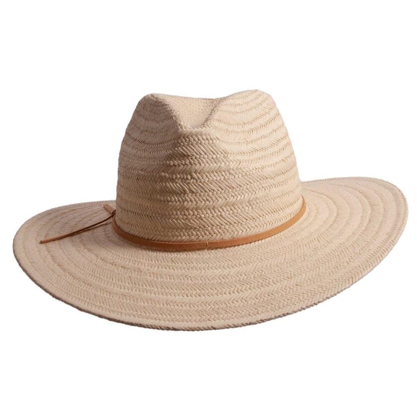 Paulo | Womens Wide Brim Straw Safari Sun Hat - Image 3