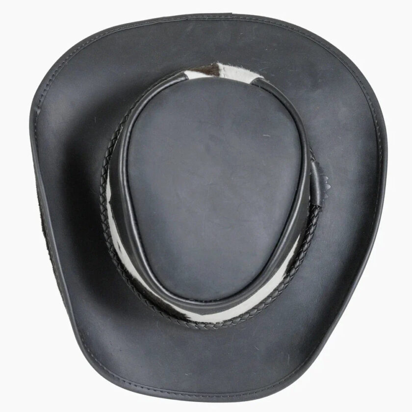 Pinto | Womens Leather Cowgirl Hat with Calf Accents - Image 5