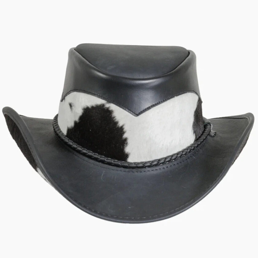 Pinto | Womens Leather Cowgirl Hat with Calf Accents - Image 2
