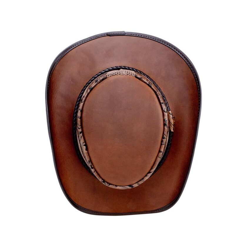 Sierra | Womens American Leather Cowgirl Hat - Image 6
