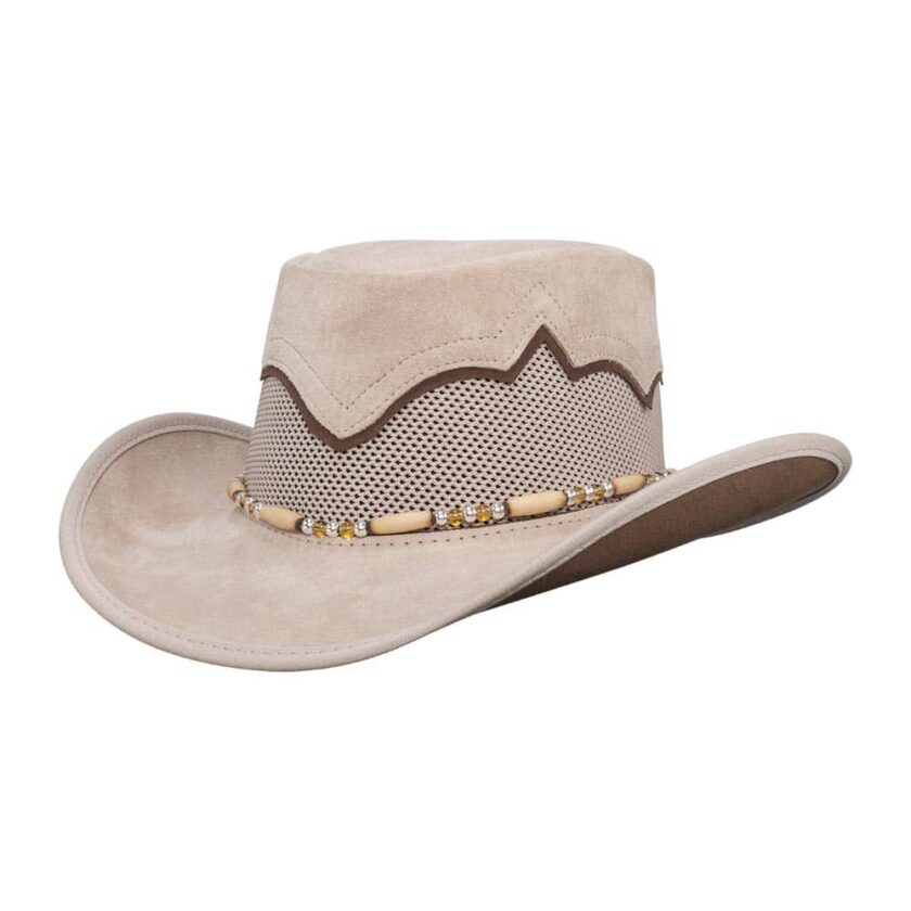 Sierra | Womens American Leather Cowgirl Hat - Image 8